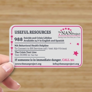 Front of Resource Card